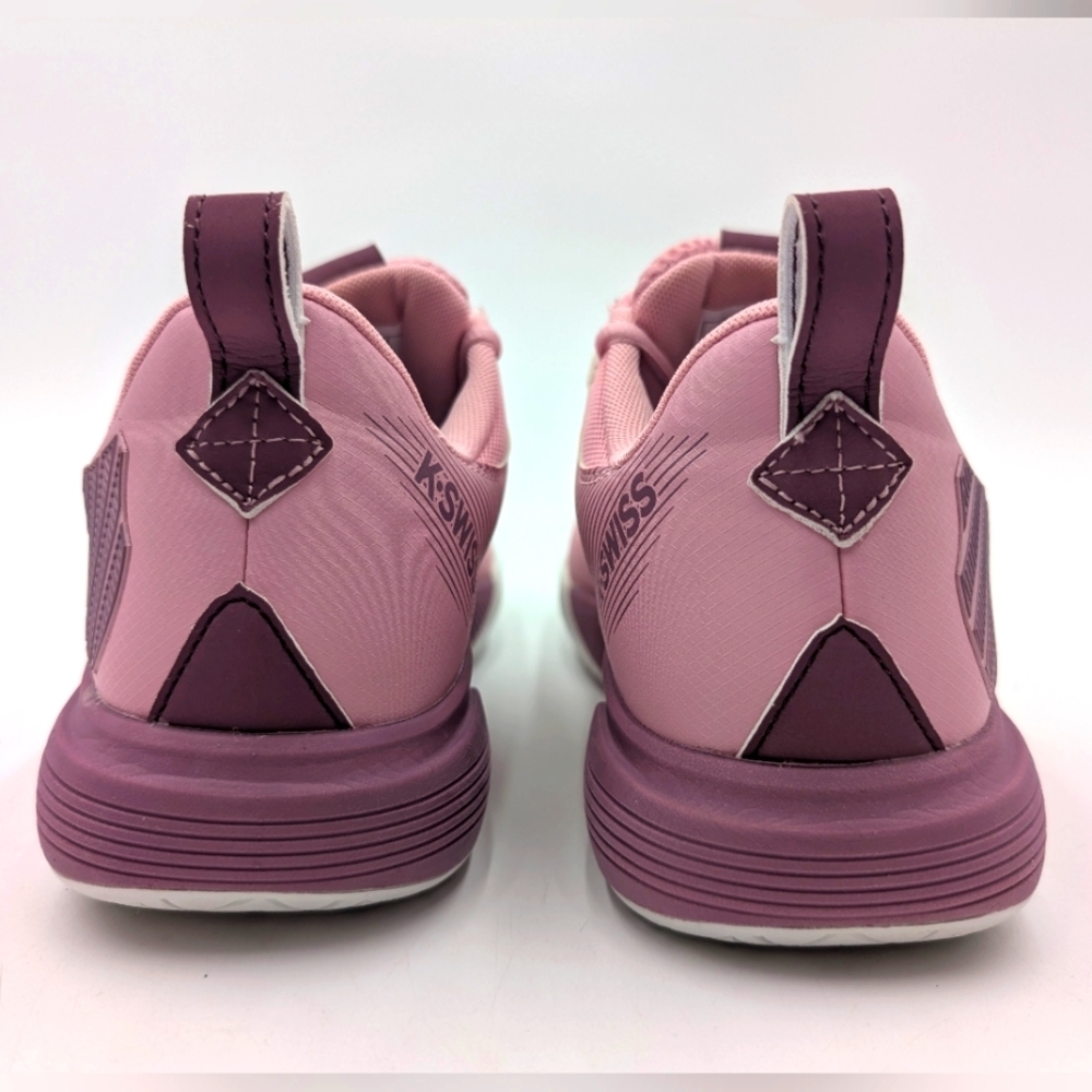 K-Swiss Women’s Size 9.5 Pink Athletic Training Sneakers Lace-Up Cushioned Sole - Picture 11 of 14